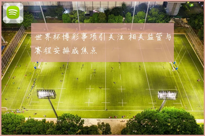 世界杯博彩事项引关注 相关监管与赛程安排成焦点